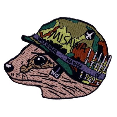 JUNGLE WILD WEASEL embroidered patch