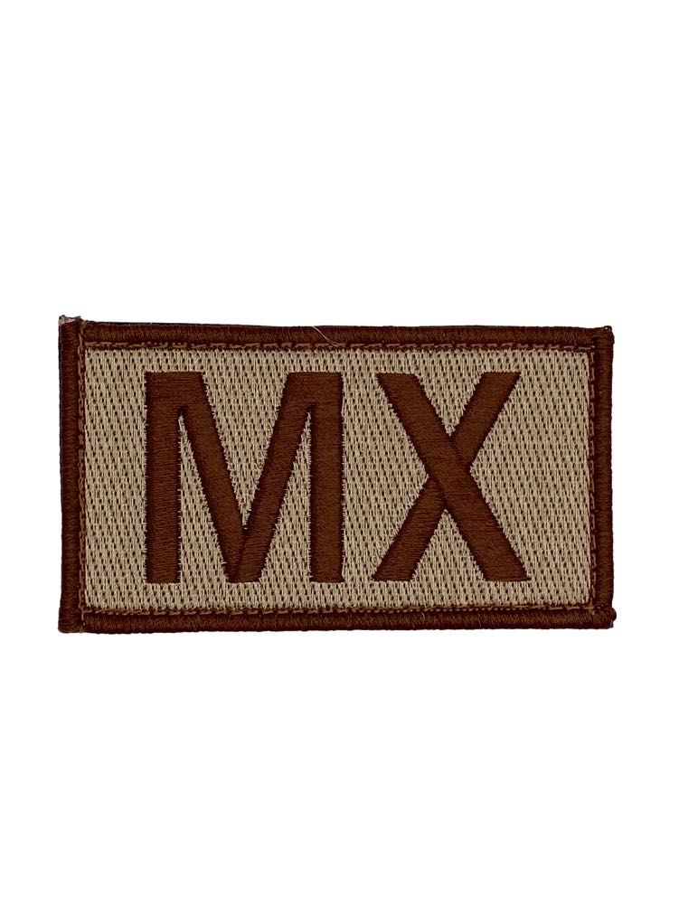 MX embroidered patch