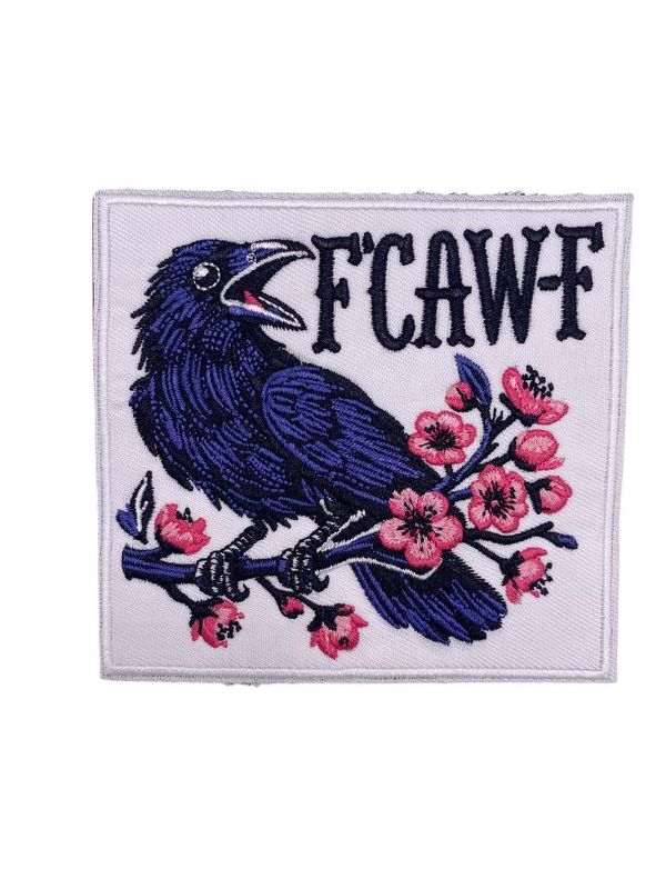 F&#39;Caw-F embroidered patch