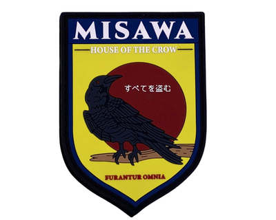 MISAWA HOUSE OF THE CROW PVC patch