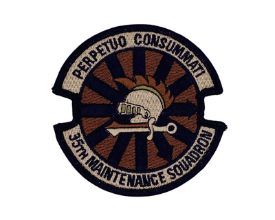 35th MAINTENANCE SQUADRON embroidered patch