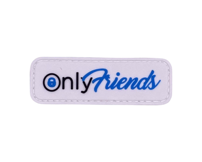 ONLY FRIENDS PVC patch