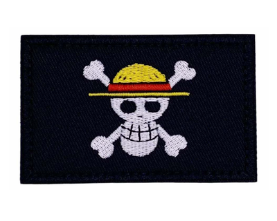 ONE PIECE FLAG embroidered patch