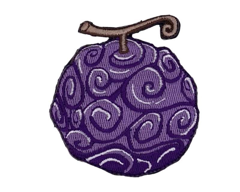 GUM GUM FRUIT PURPLE embroidered patch