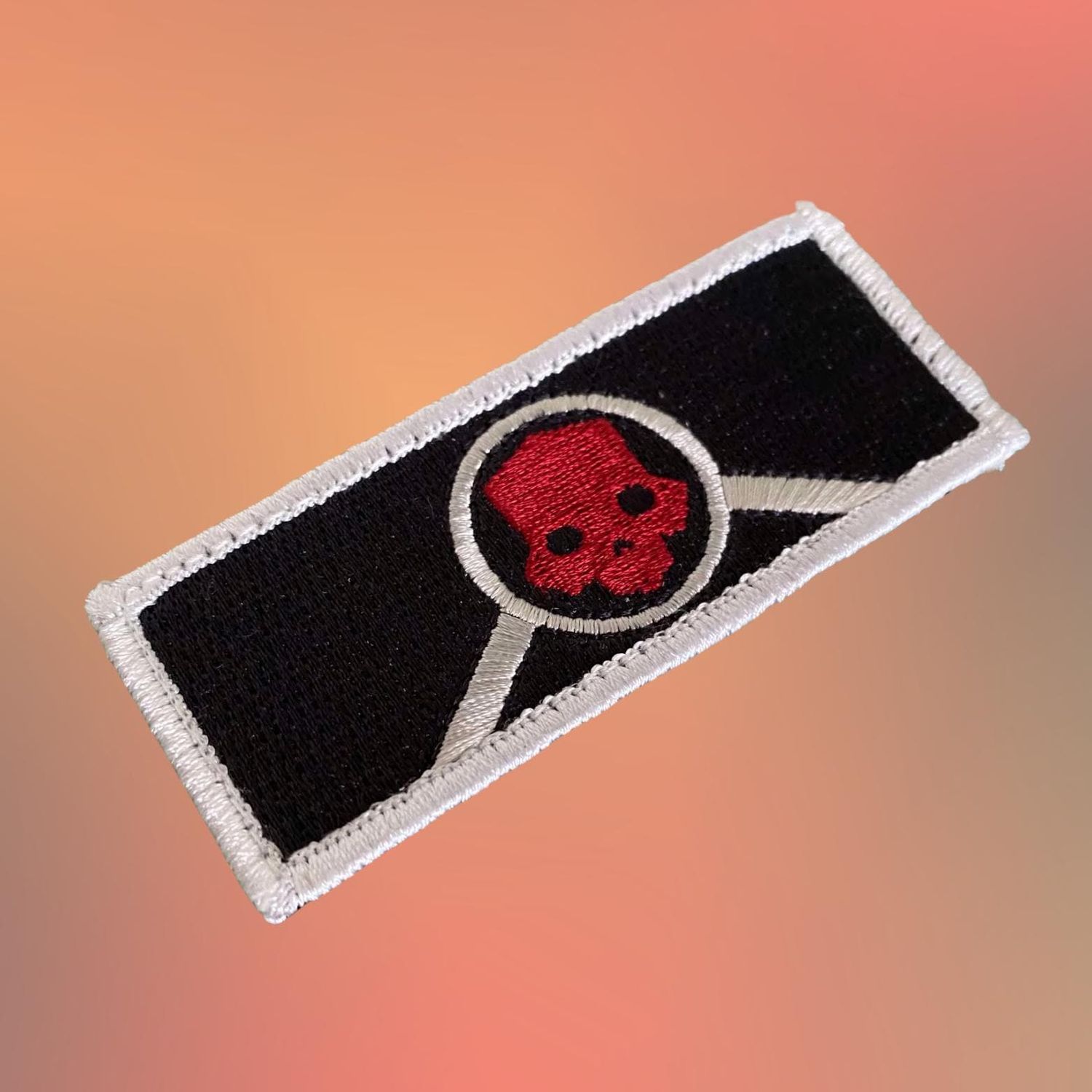 Helldivers 2 MALEVELON CREEK RIBBON embroidered velcro, hook and loop patch, limited edition
