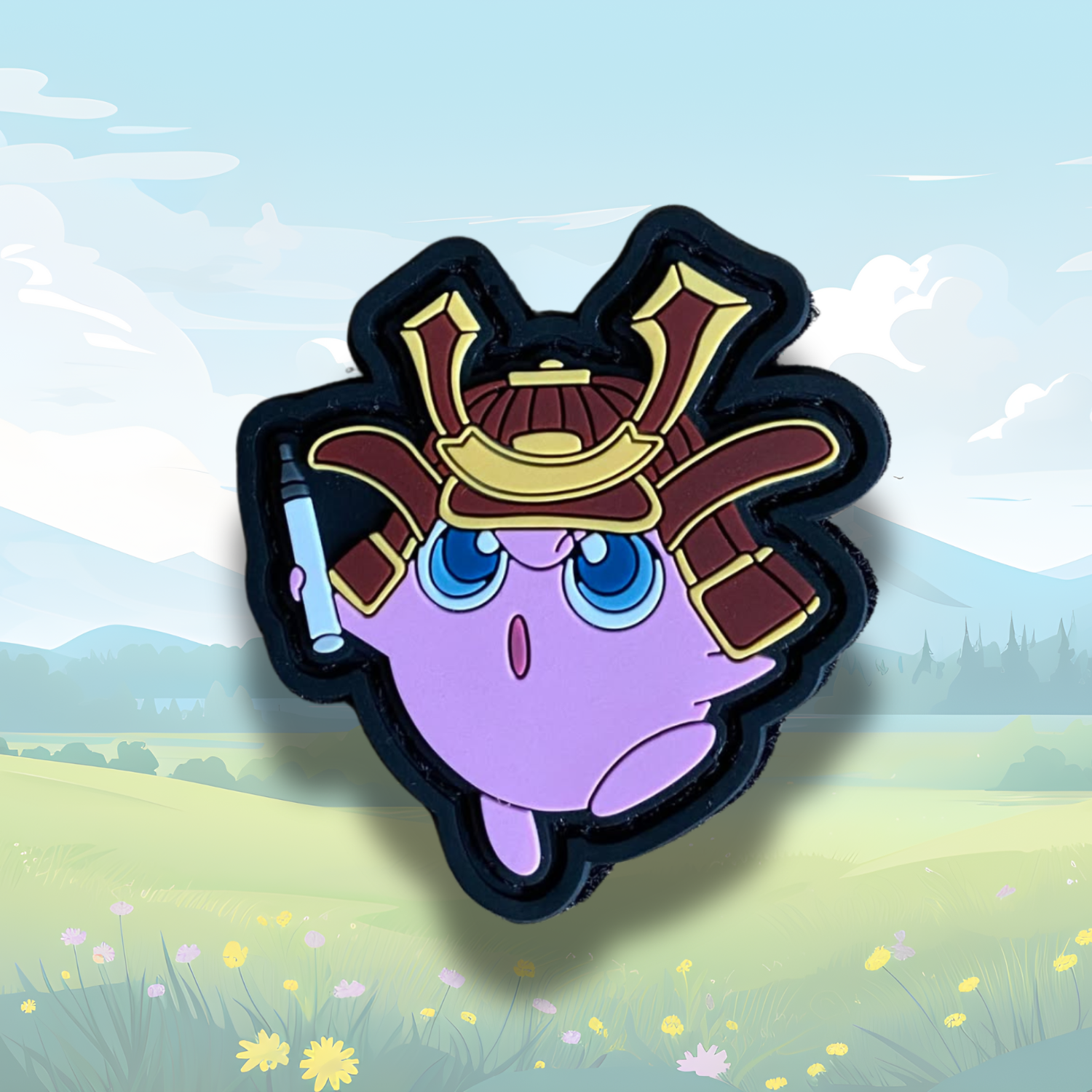 Samurai-Puff PVC patch