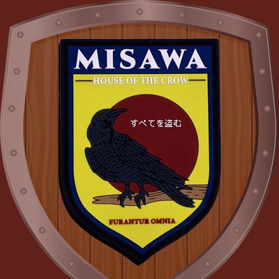 MISAWA HOUSE OF THE CROW PVC patch