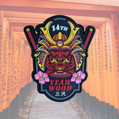 YEAH WOOD 14th PVC morale patch