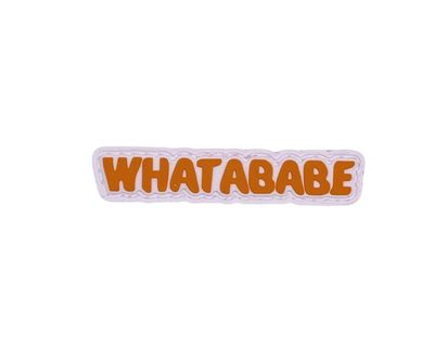 WHATABABE PVC patch