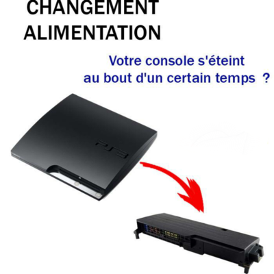 Réparation Alimentation PS3