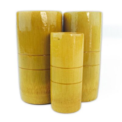3 Piece Bamboo Cups for Fire Cupping
