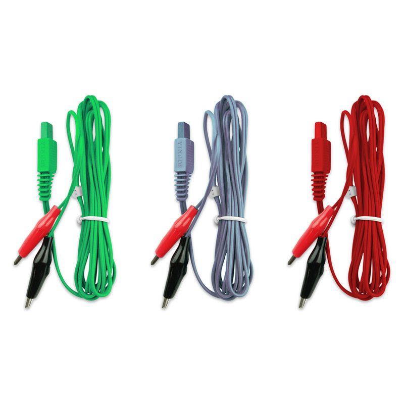 Large Alligator Clip / Wire with Rectangle Plug (Sold Individually)