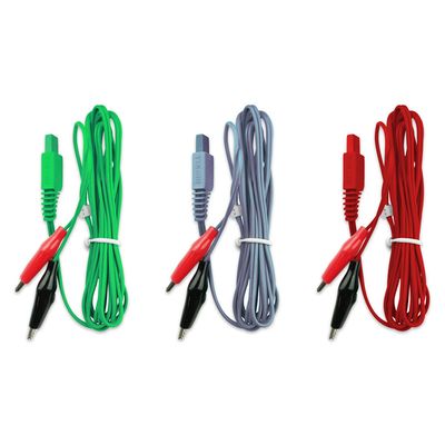 Large Alligator Clip / Wire with Rectangle Plug (Sold Individually)