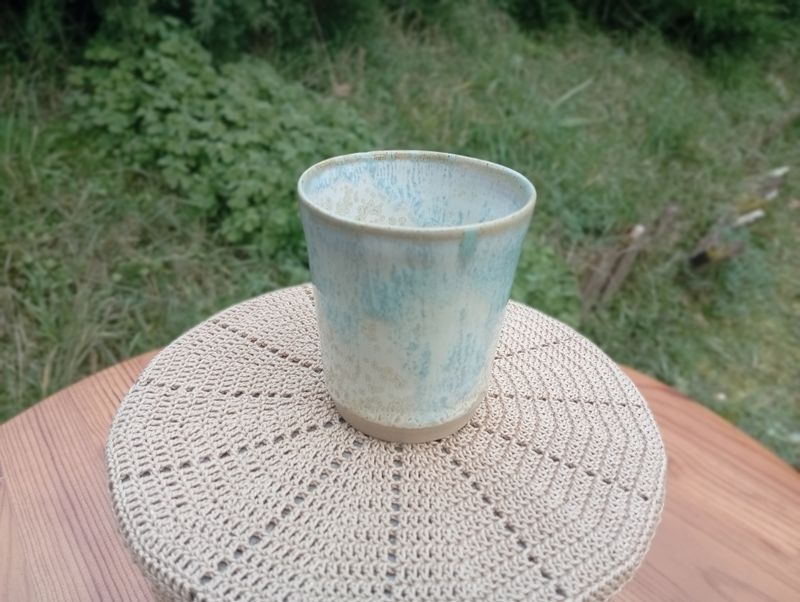 Gobelet Lagon - Crème Turquoise