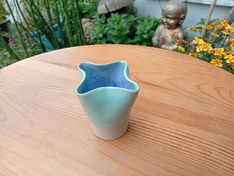Vase mini Nature - Azur Turquoise