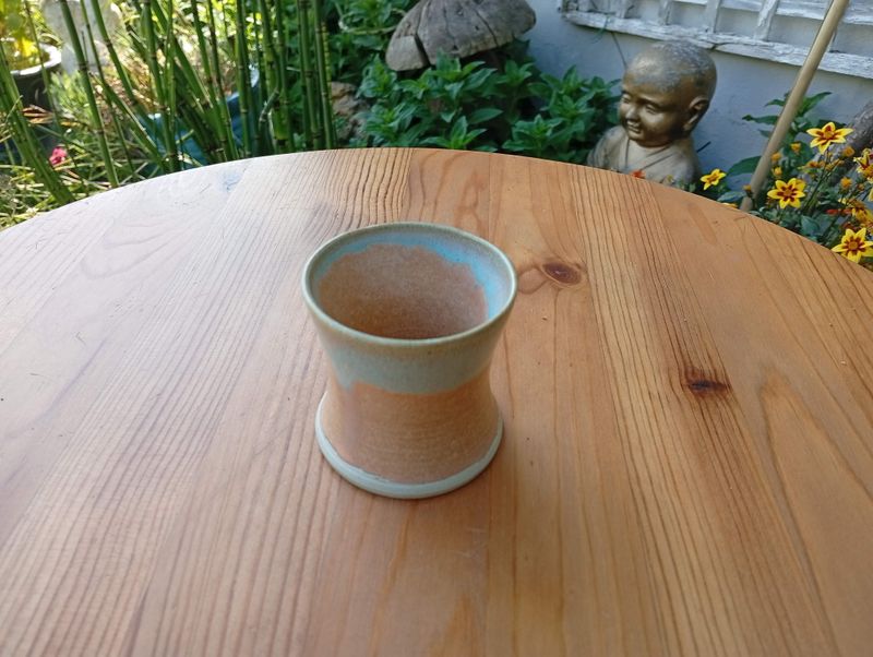 Tasse sablier Plage - Turquoise Orange