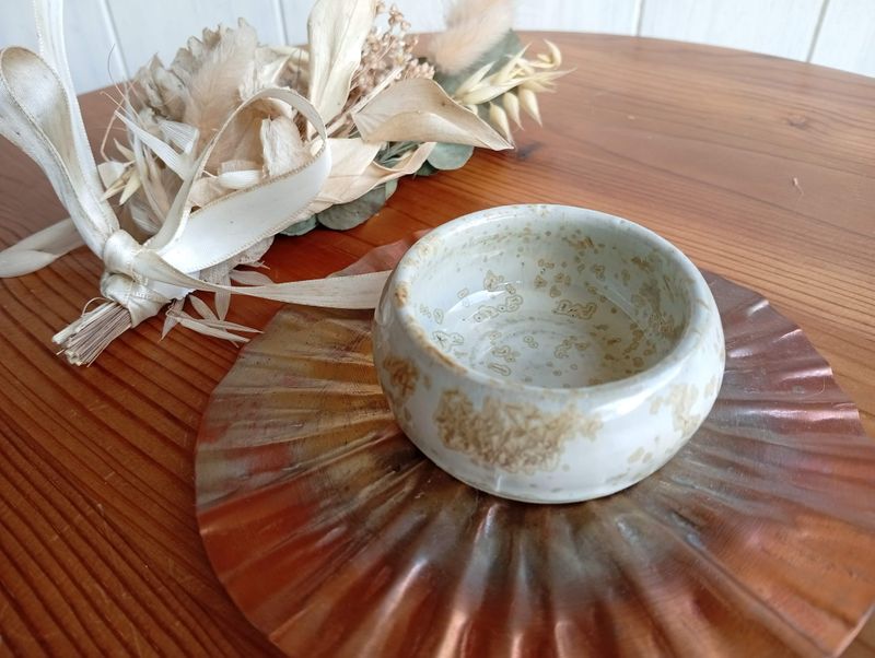 Pot galbé Foison - Crème