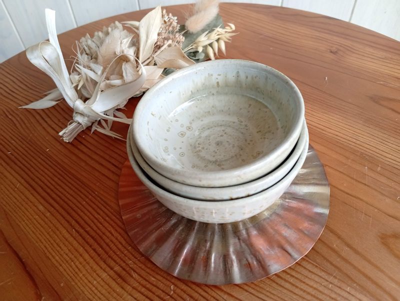 Lot de 3 bolées gigogne Foison - Crème