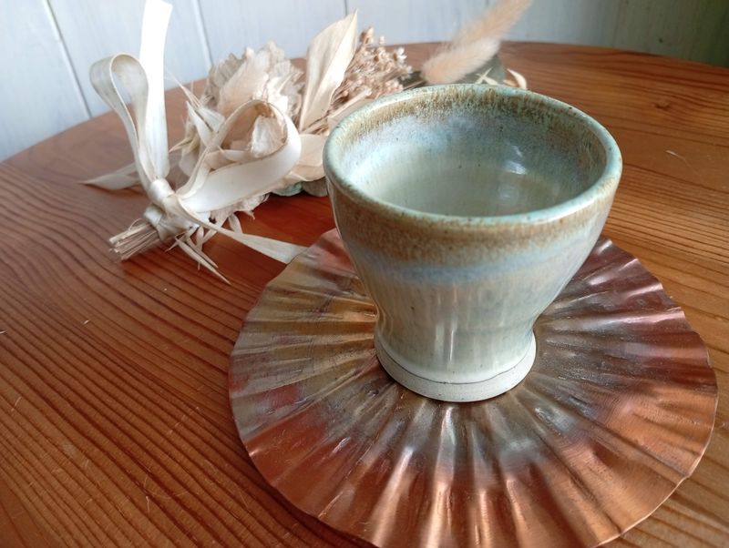 Cafette Lagon - Crème Turquoise