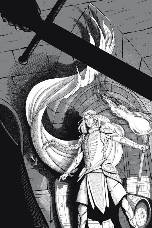 Die heldenmütige Herrin des Schlosses Hartenberg by Annett Mrowczynski