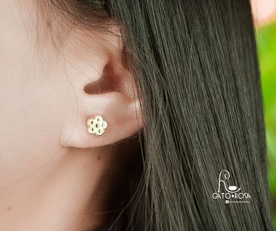 ARETES ORO 10K