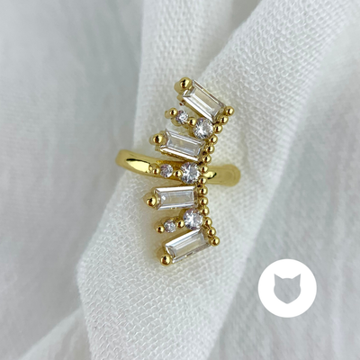 EARCUFF DORADOS (BISUTERÍA)