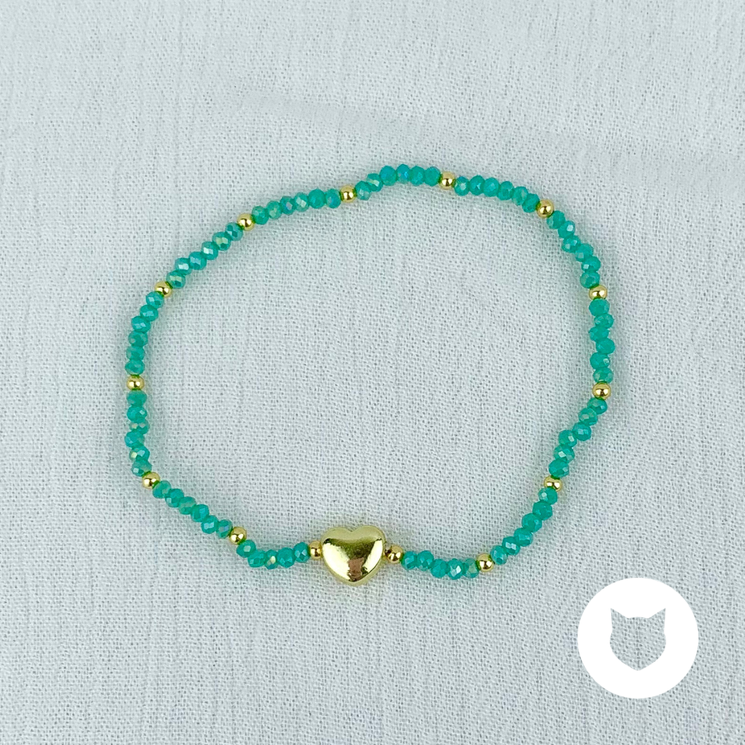 PULSERA ELÁSTICA CON CRISTALES PU1702G42
