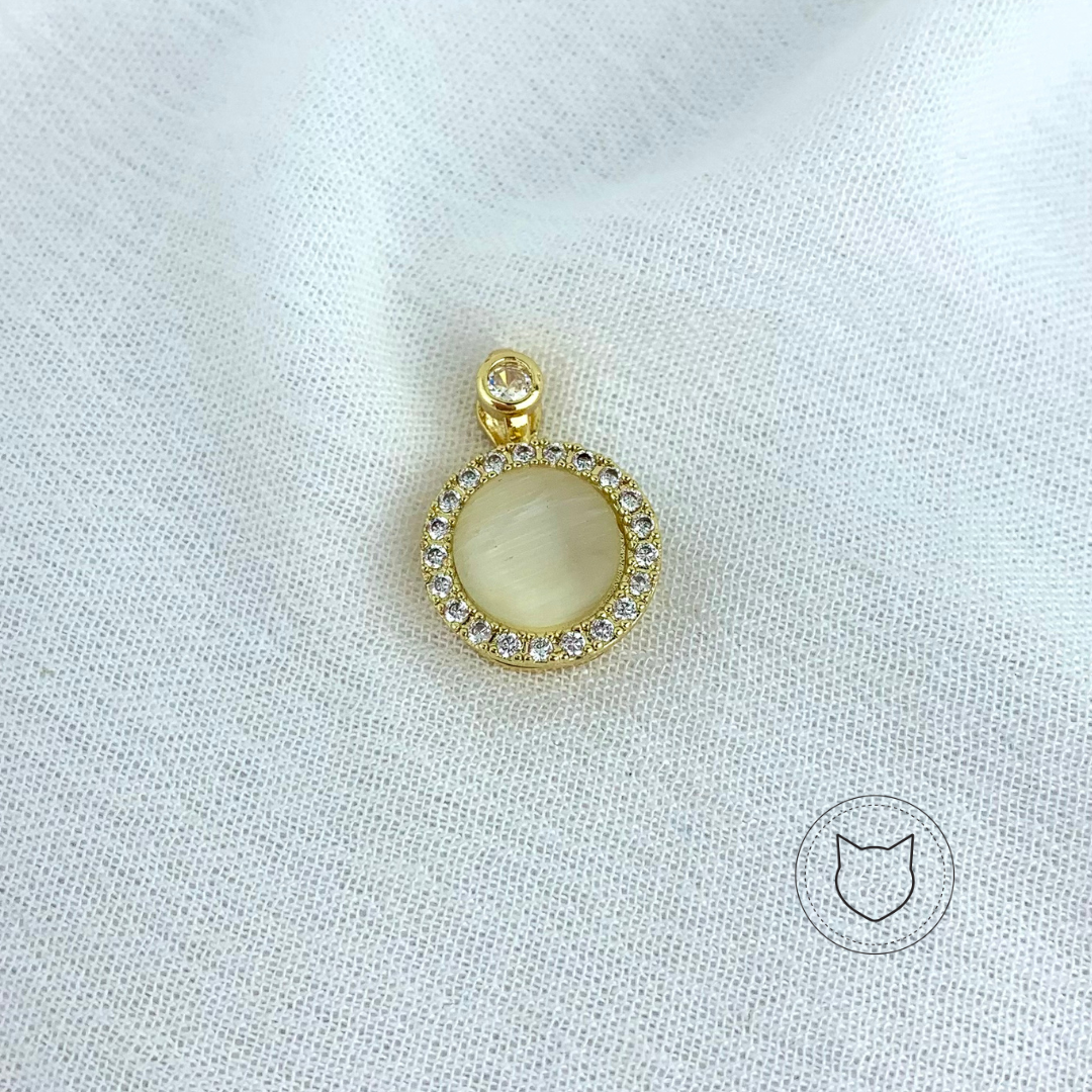 DIJE DE BAÑO DE ORO Y CRISTALES DI0683G32