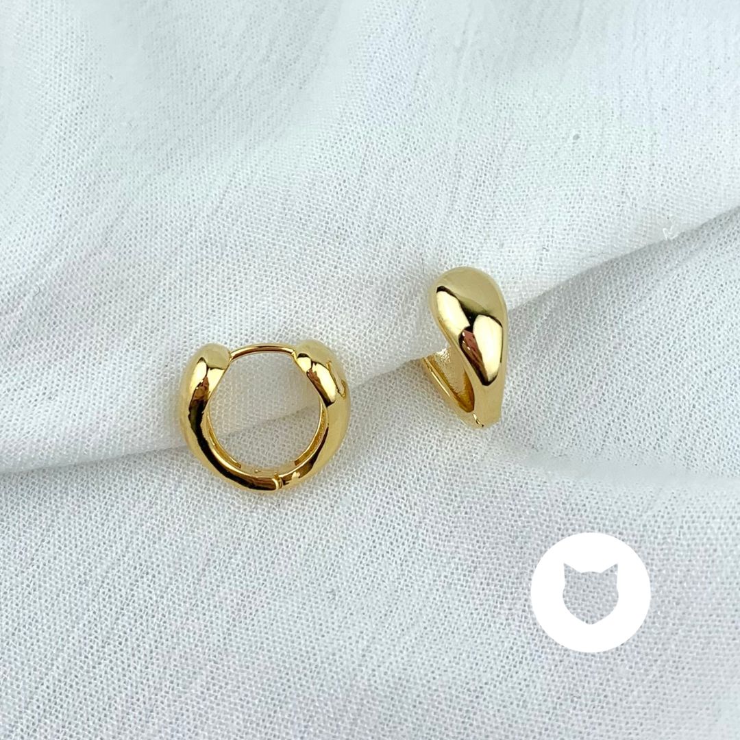 ARGOLLAS DE BAÑO DE ORO  AG1513G34