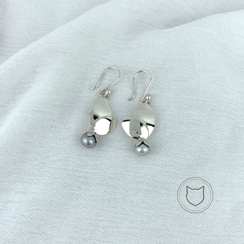 ARETES DE PLATA 925 Y PERLA CULTIVADA AR2082M38