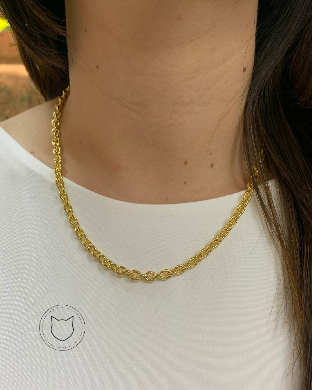 COLLAR DE BAÑO DE ORO CO1458G30