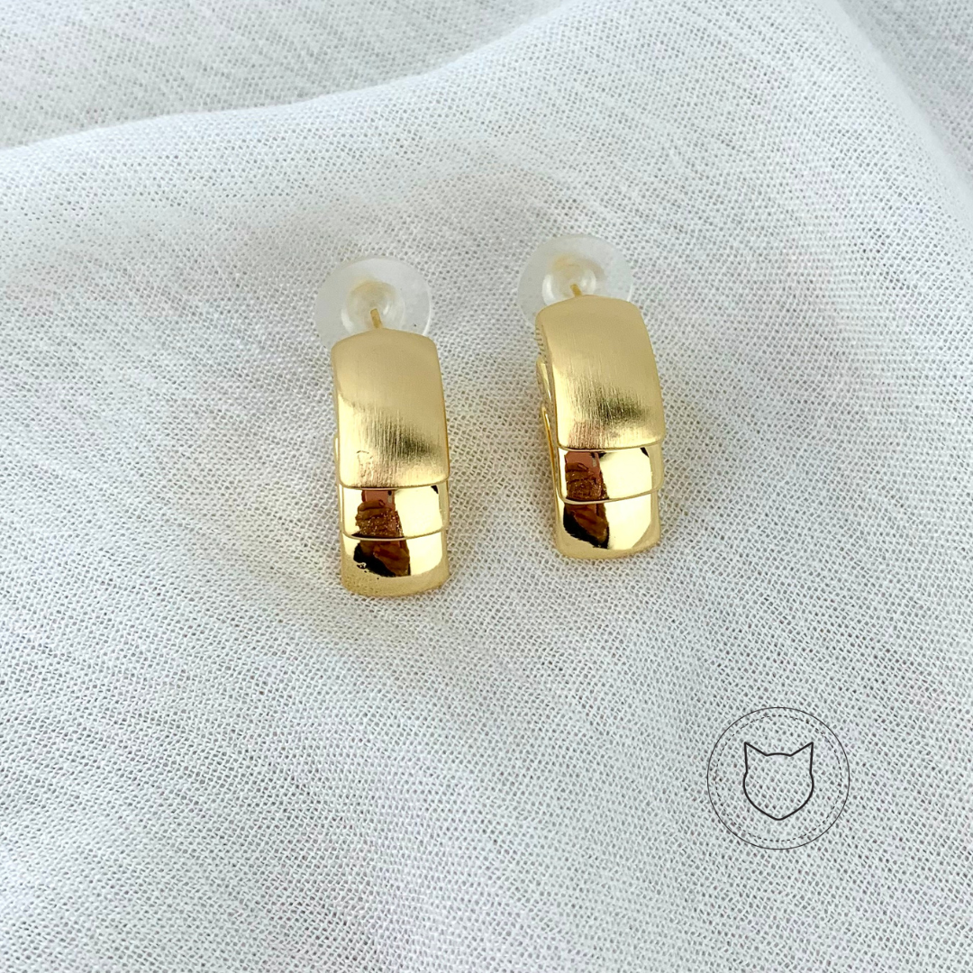 ARETES DE BAÑO DE ORO AR2023G30