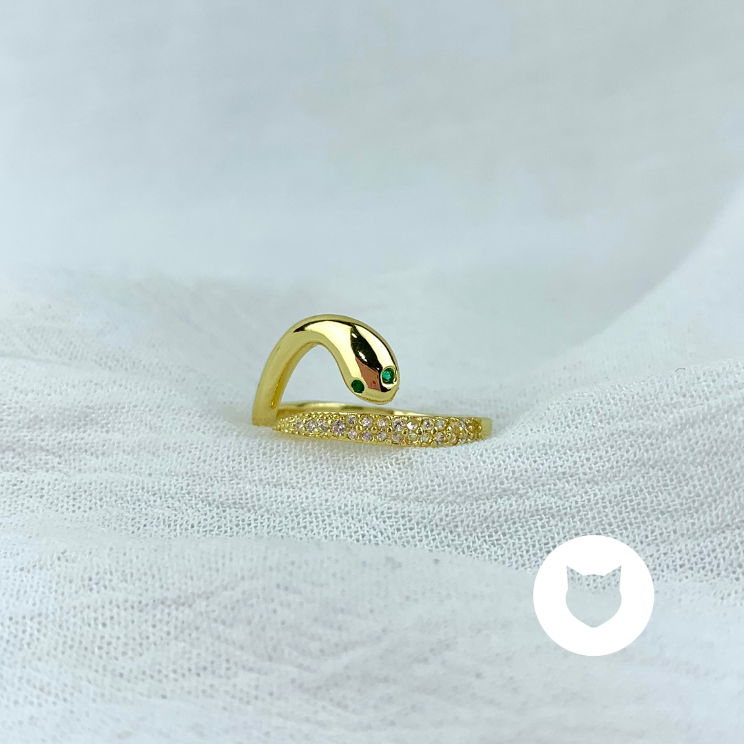 ANILLO DE BAÑO DE ORO Y CRISTALES AN3345G32