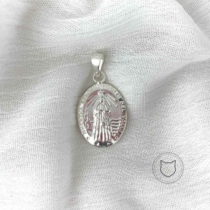 DIJE NUESTRA SEÑORA VIRGEN DEL VALLE DE PLATA 925 DI0083L