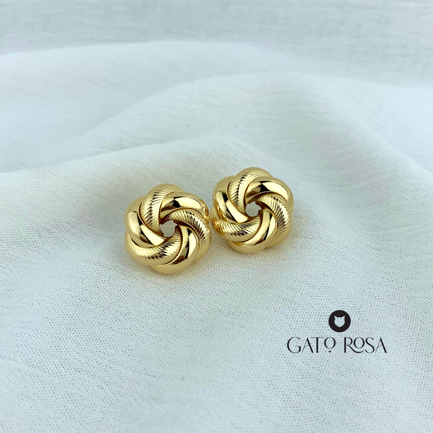 ARETES ACERO EN CORONA  AR2453G30