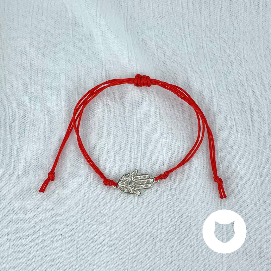 PULSERA DE PLATA 925  MANO DE FATIMA PU1681F40