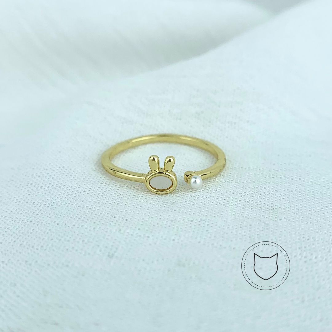 ANILLO DE BAÑO DE ORO TALLA AJUSTABLE AN3117G33