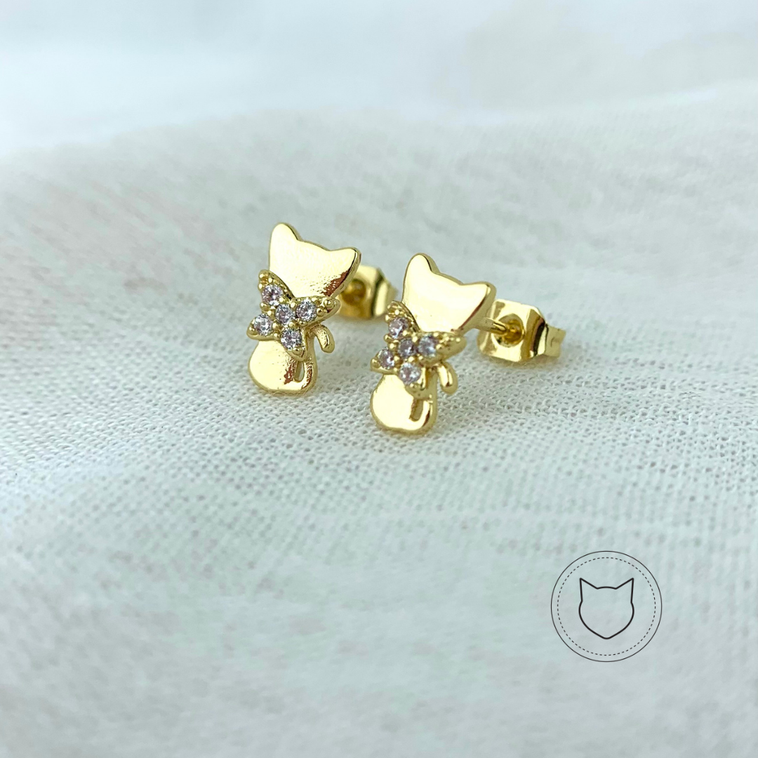 ARETES DE BAÑO DE ORO Y CRISTALES AR1957G31