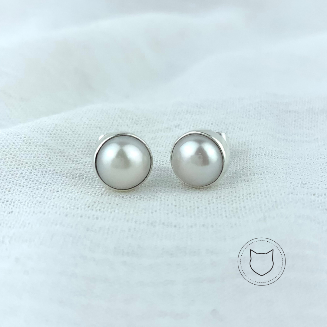 ​ARETES DE PLATA 925 Y PERLA CULTIVADA AR2076M40