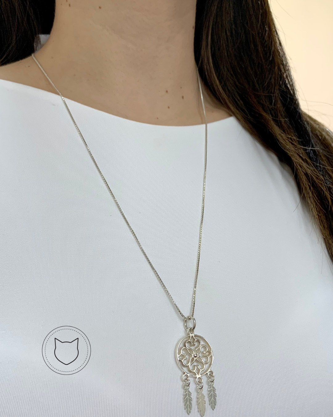 COLLAR DE PLATA 925 CO1296M35