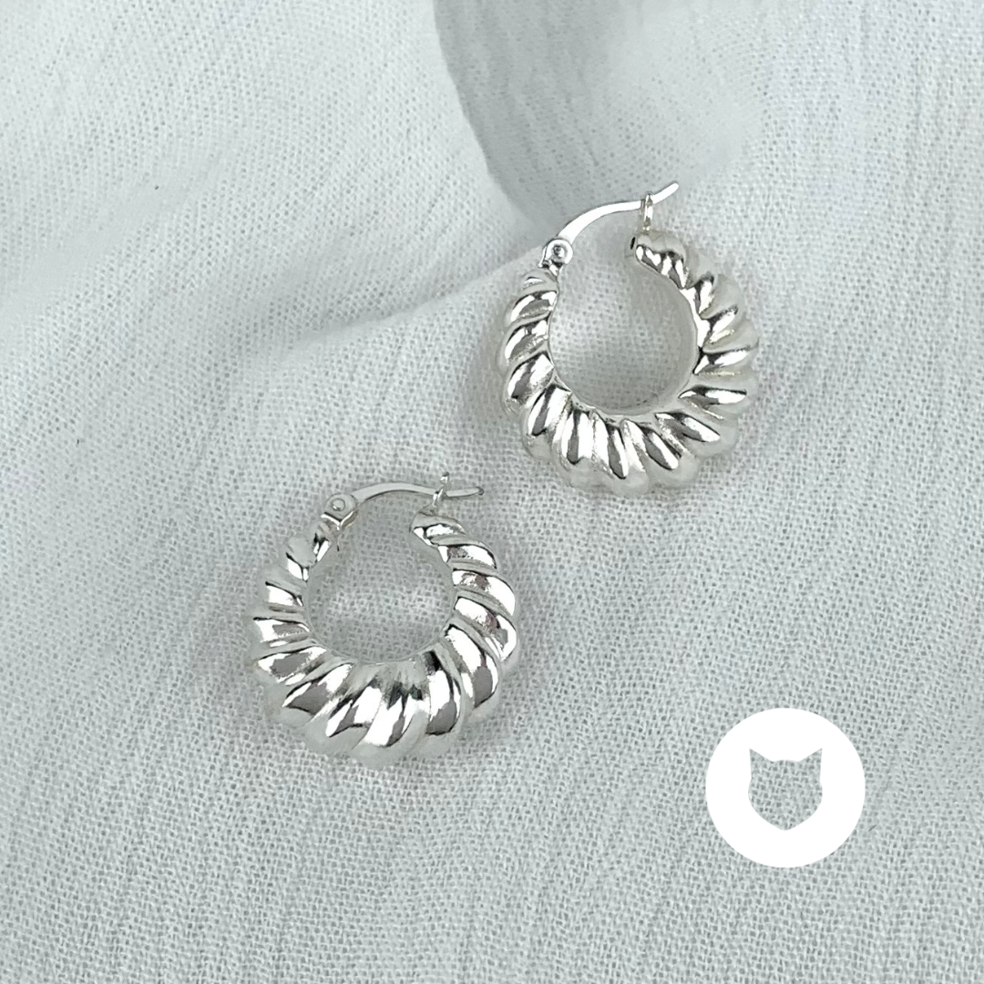 ARGOLLAS DE PLATA 925  AG1538L23