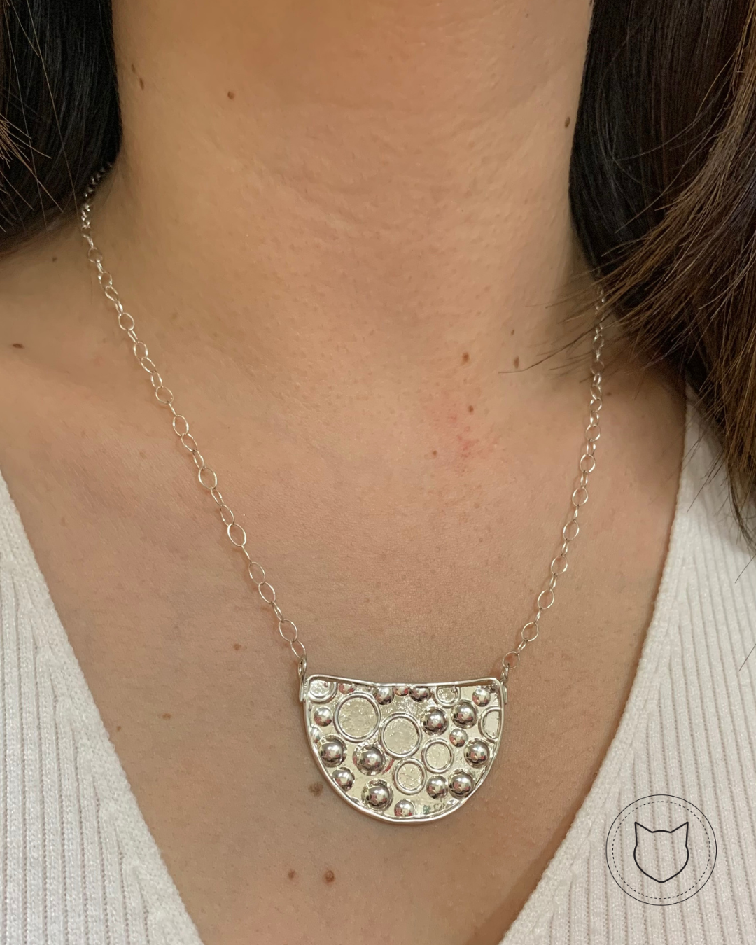 COLLAR Y ARETES DE PLATA 925 CO1333M32