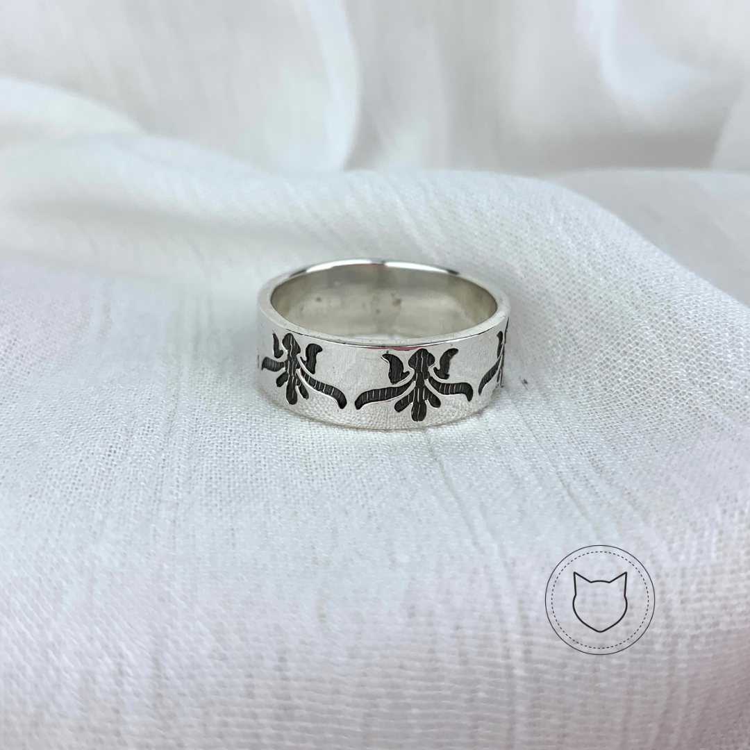 ANILLO DE PLATA 925 AÑEJADA TALLA 11.5 AN1445M40