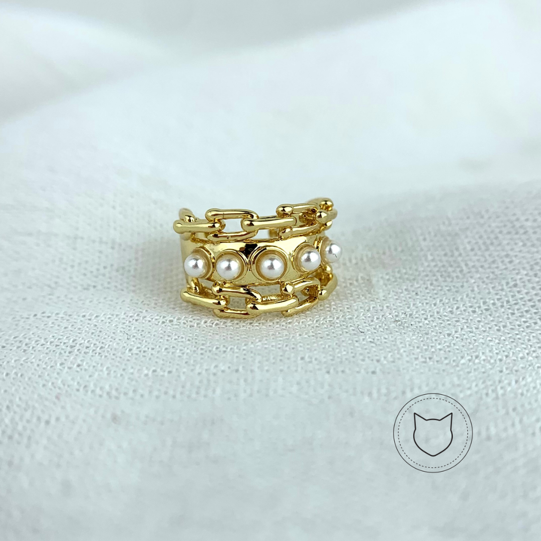 EARCUFF DE BAÑO DE ORO EA0517G33