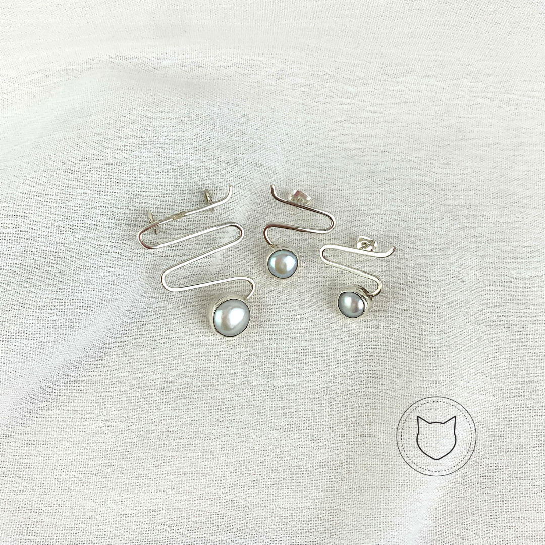 SET DE PLATA 925 Y PERLA CULTIVADA SE0894M41