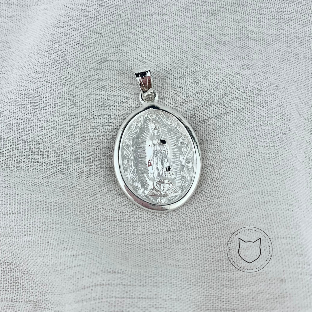 ​DIJE PLATA 925 VIRGEN DE GUADALUPE DI0573M40