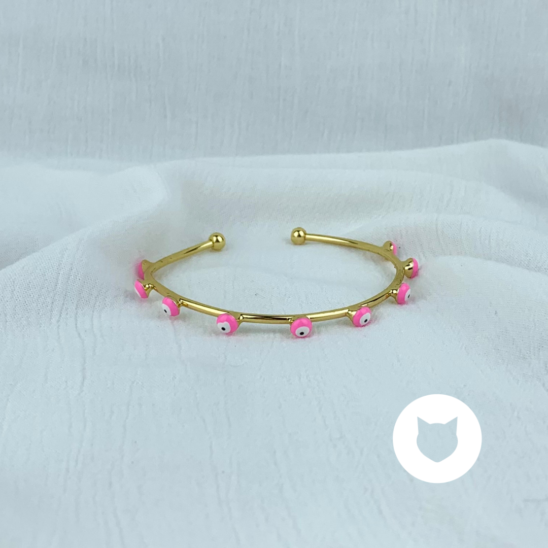 BRAZALETE DE BAÑO DE ORO PU1641G30
