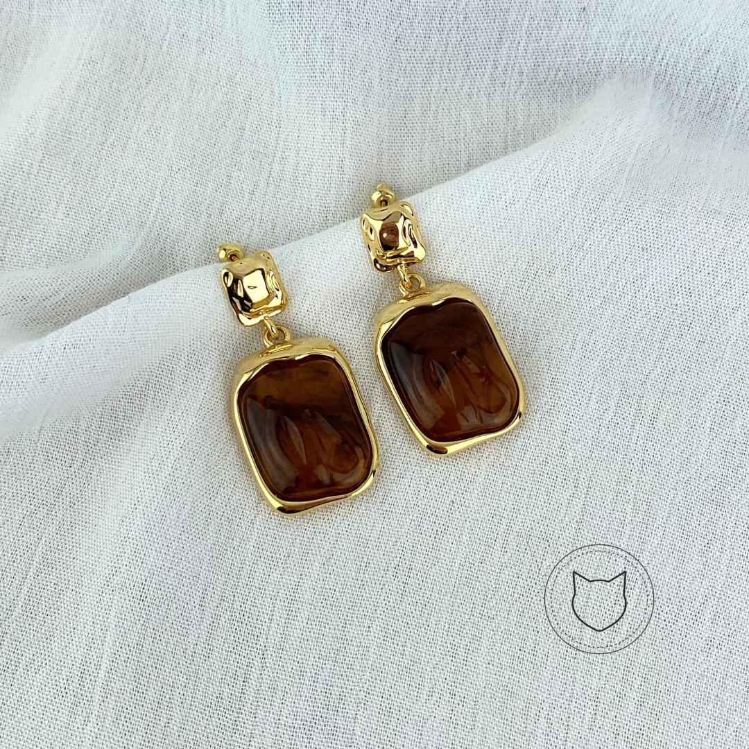 ARETES DE BAÑO DE ORO AR1879G28