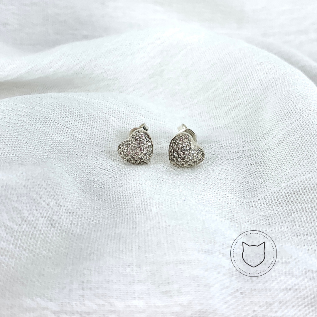 ARETES DE PLATA 925 Y CRISTALES AR0629M