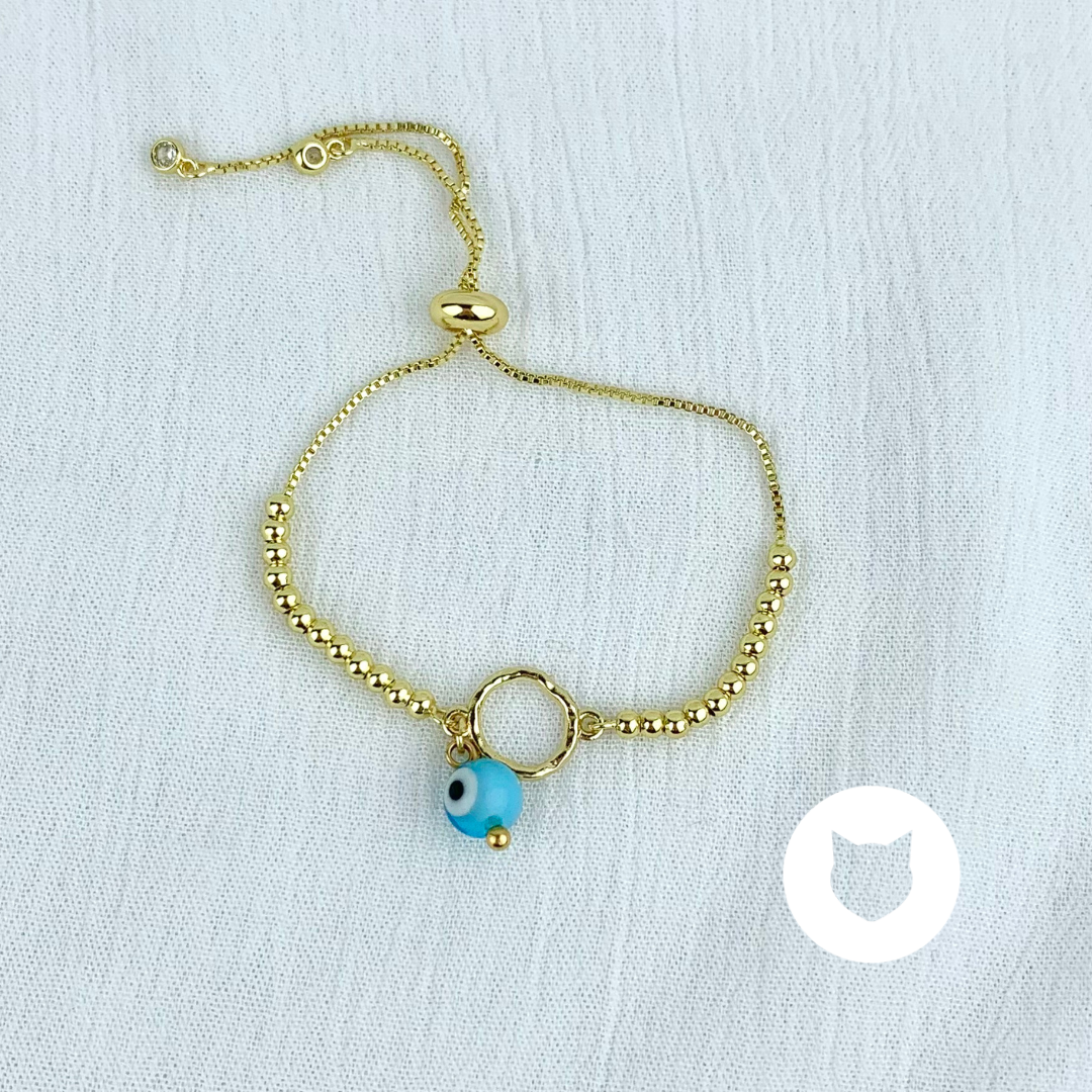PULSERA DE BAÑO DE ORO PU1671G36